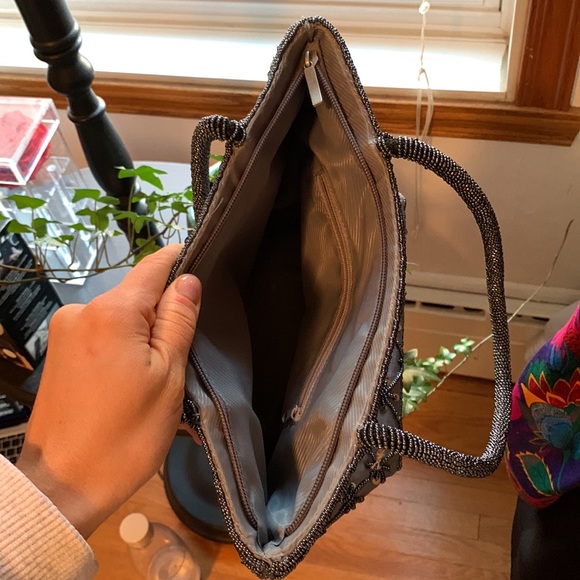 Beaded shoulder bag - Picture 2 of 3